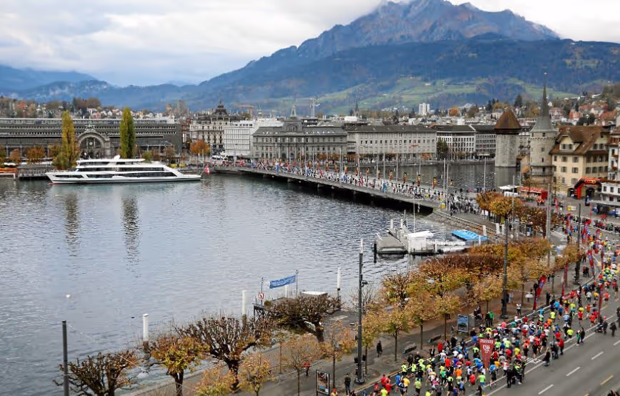 Swiss City Marathon 2018 in Luzern, Matthias Bachmann