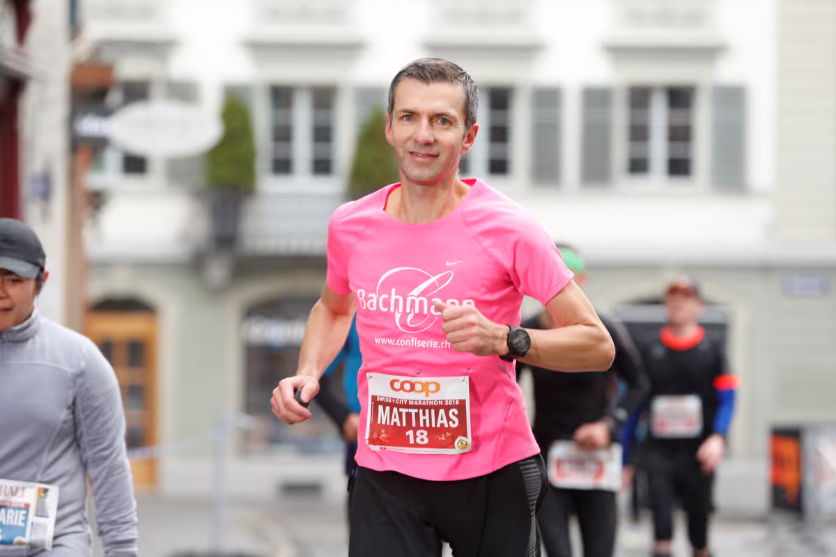 Swiss City Marathon 2018 in Luzern, Matthias Bachmann