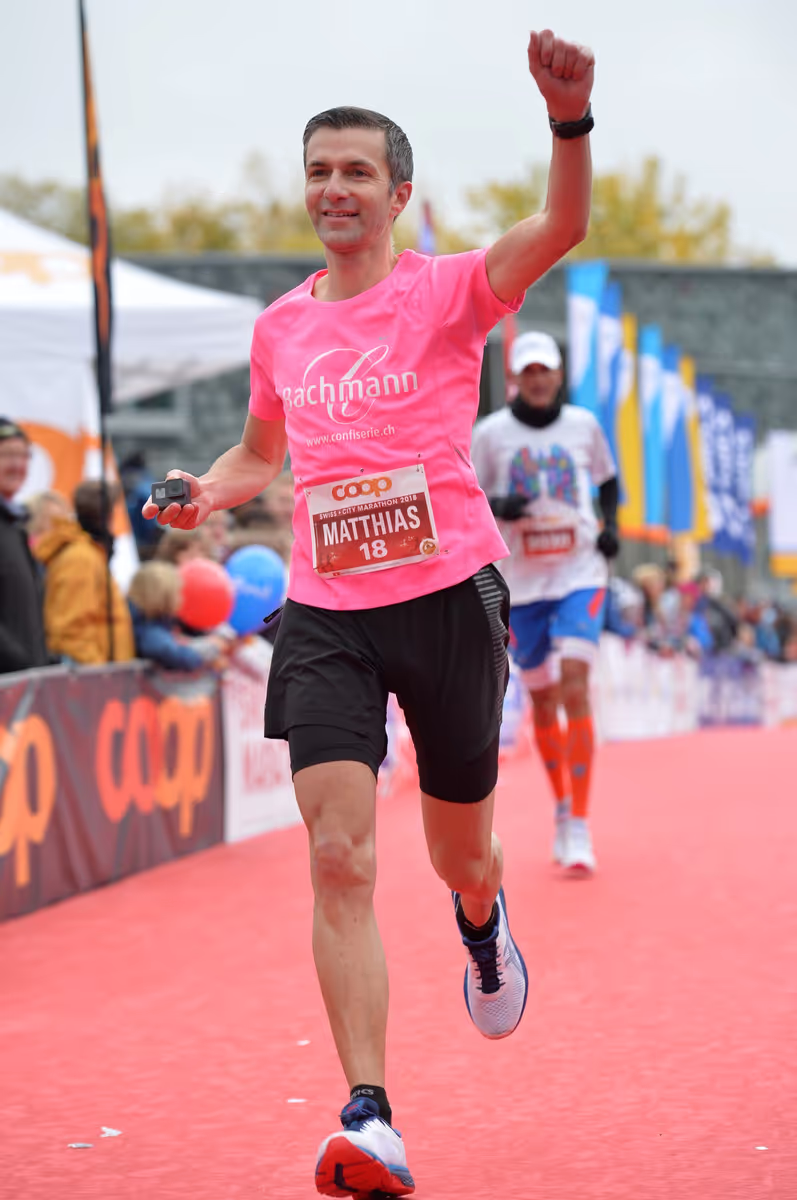 Swiss City Marathon 2018 in Luzern, Matthias Bachmann