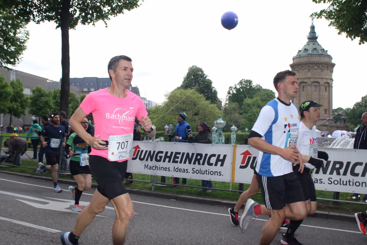 Mannheim Marathon 2019, Matthias Bachmann