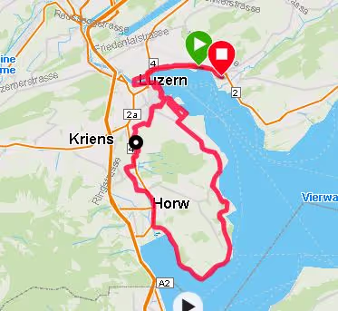 Laufdaten Swiss City Marathon 2019