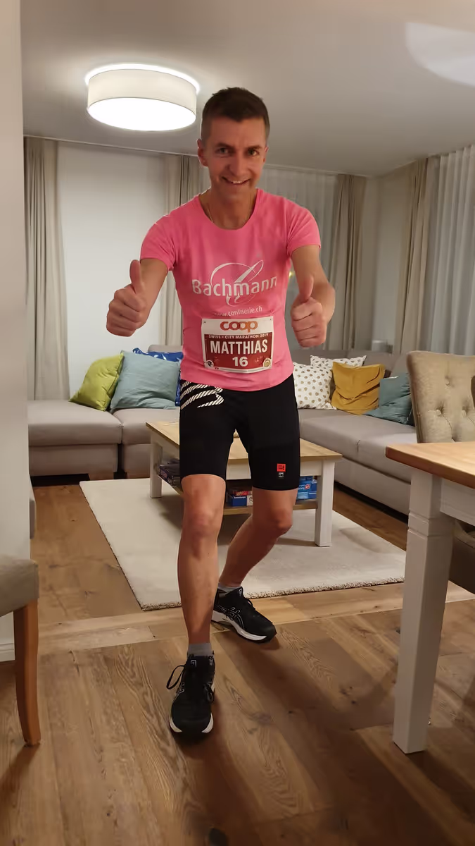Swiss City Marathon 2019 in Luzern, Matthias Bachmann