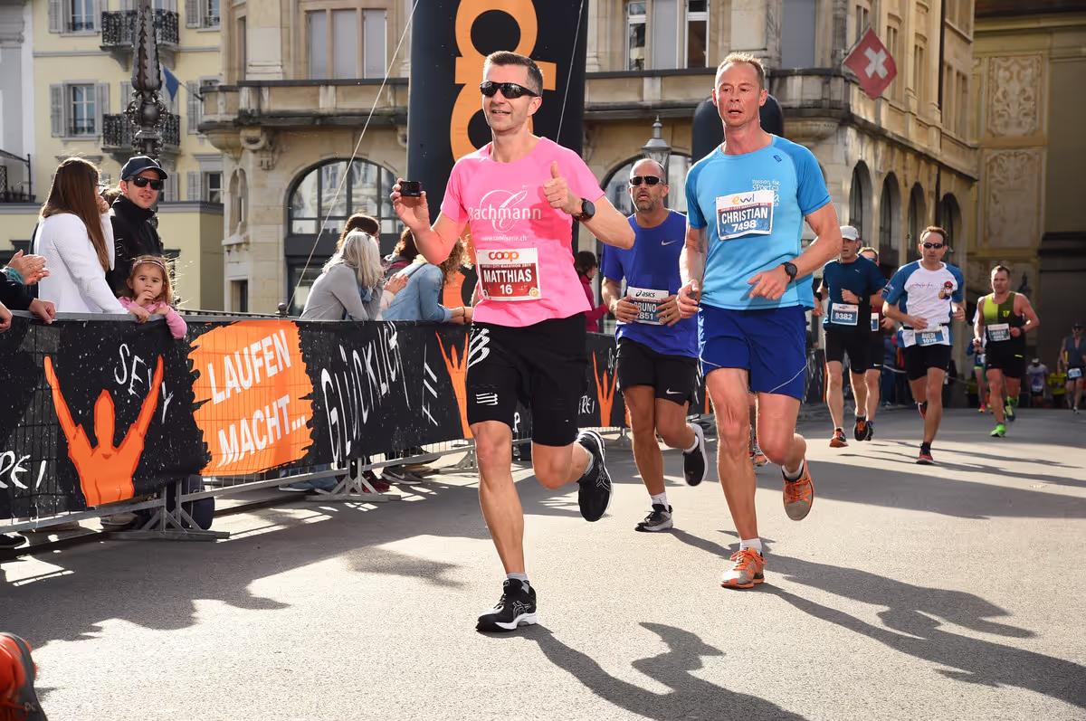 Swiss City Marathon 2019 in Luzern, Matthias Bachmann