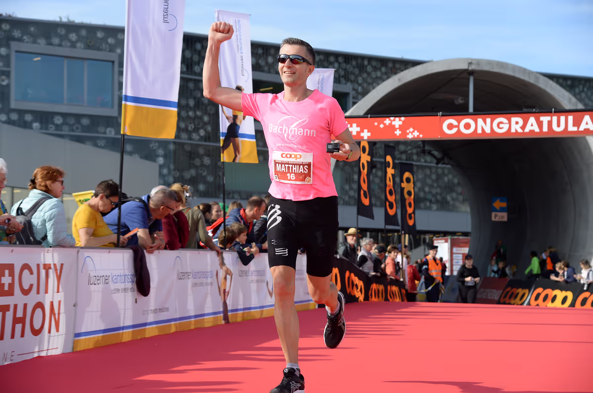 Swiss City Marathon 2019 in Luzern, Matthias Bachmann