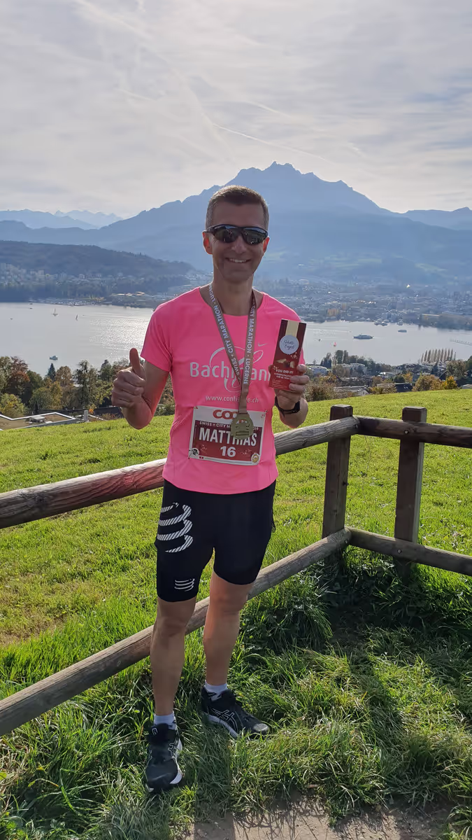 Swiss City Marathon 2019 in Luzern, Matthias Bachmann