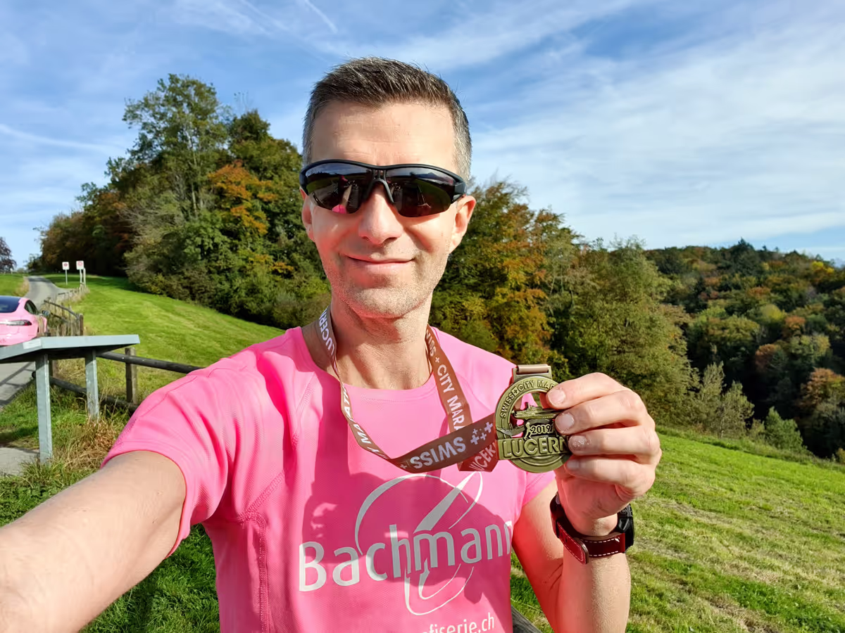 Swiss City Marathon 2019 in Luzern, Matthias Bachmann