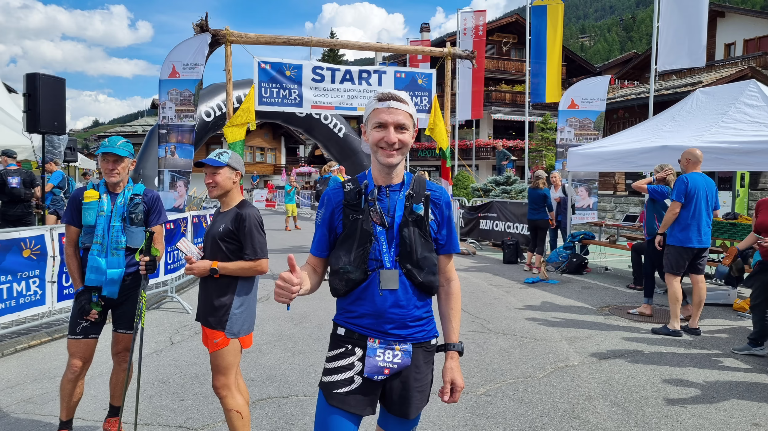 Ultra Tour Monte Rosa 2023 in UTMR, Matthias Bachmann