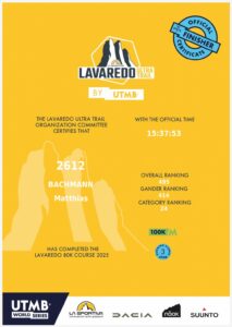 Lavaredo K80, Matthias Bachmann