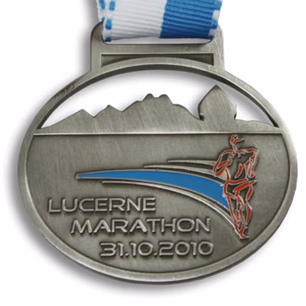 Finisher-Medaille Lucerne Marathon 2010