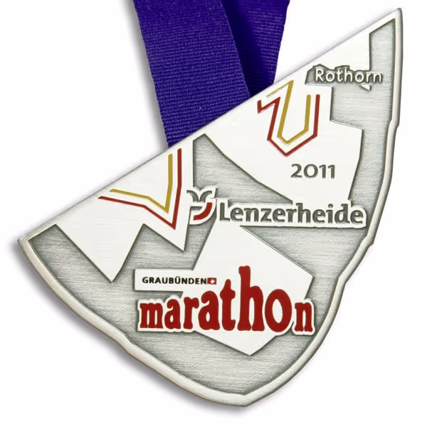 Finisher-Medaille Graubünden Marathon 2011