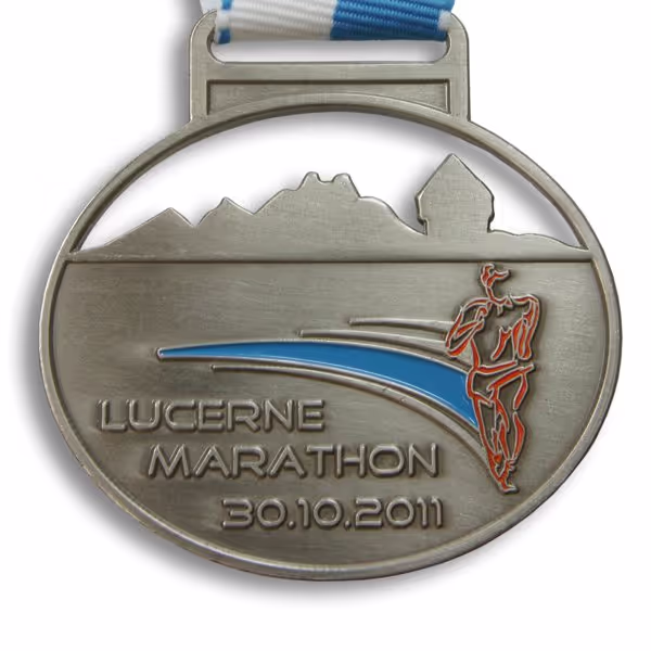 Finisher-Medaille Lucerne Marathon 2011