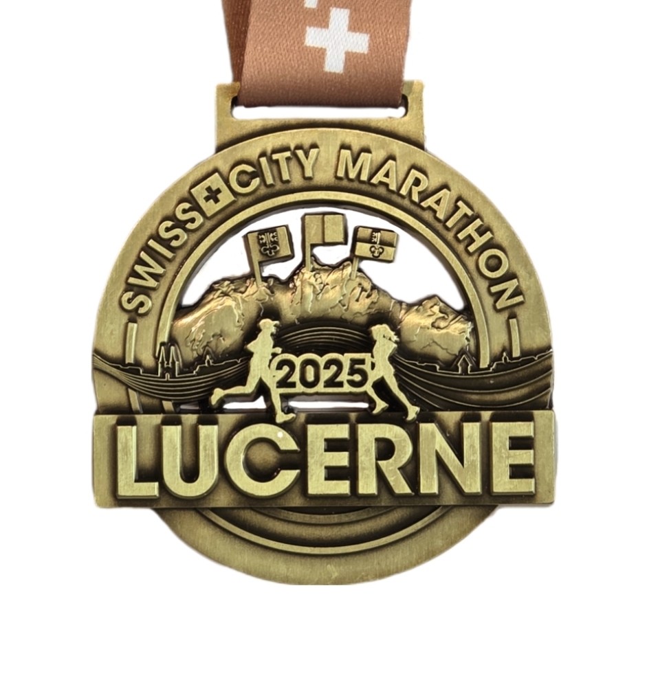 Finisher-Medaille Swiss City Marathon 2025