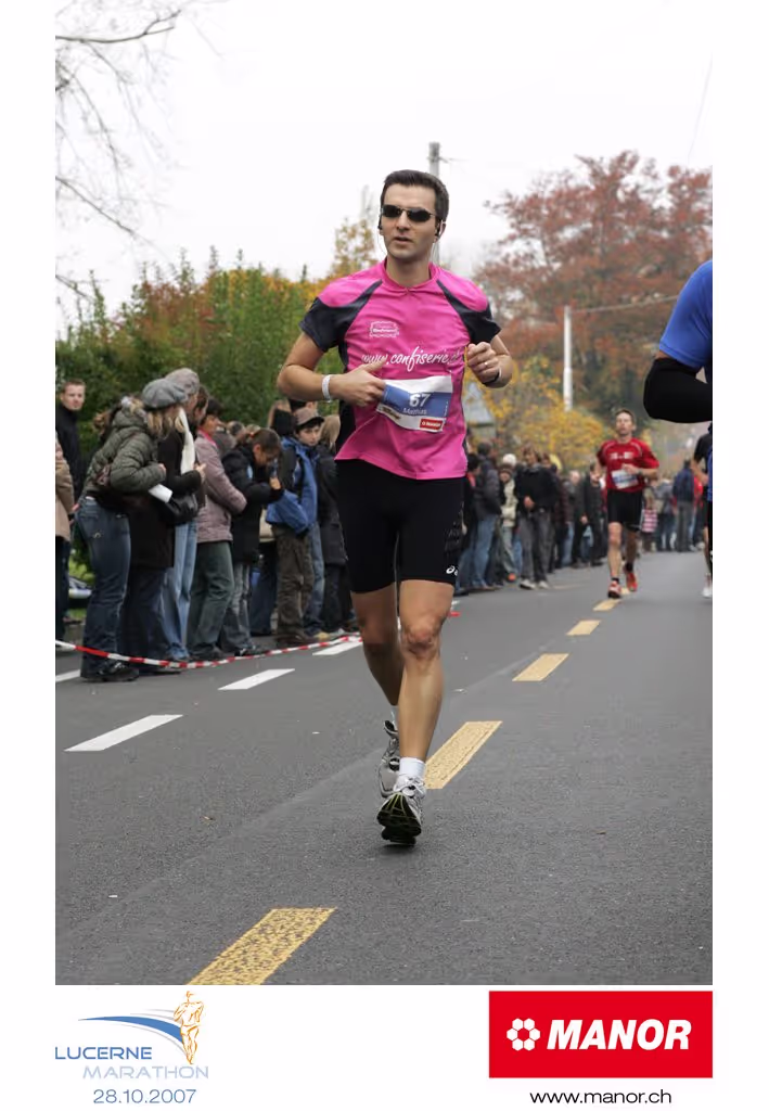 Lucerne Marathon 2007 in Luzern, Matthias Bachmann