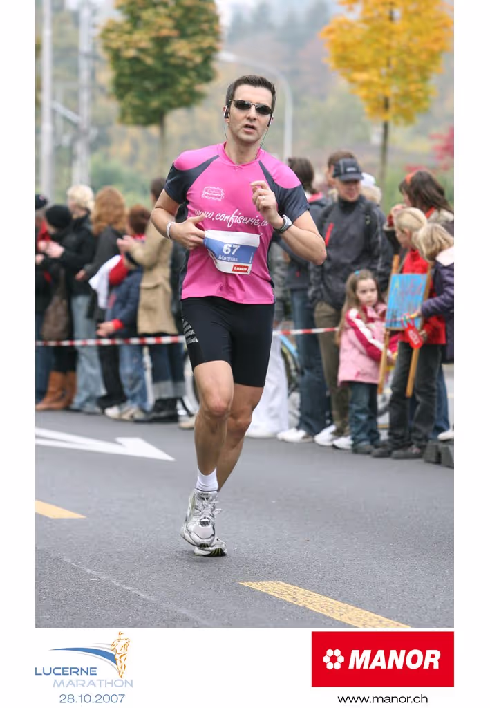 Lucerne Marathon 2007 in Luzern, Matthias Bachmann