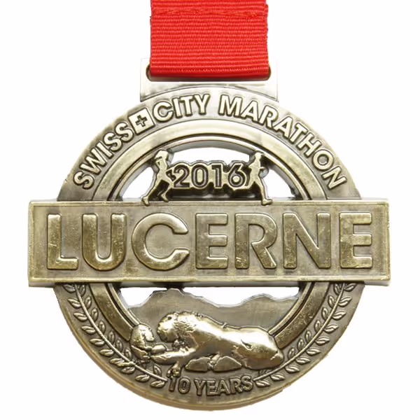 Finisher-Medaille Swiss City Marathon 2016