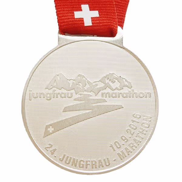 Finisher-Medaille Jungfrau Marathon 2016