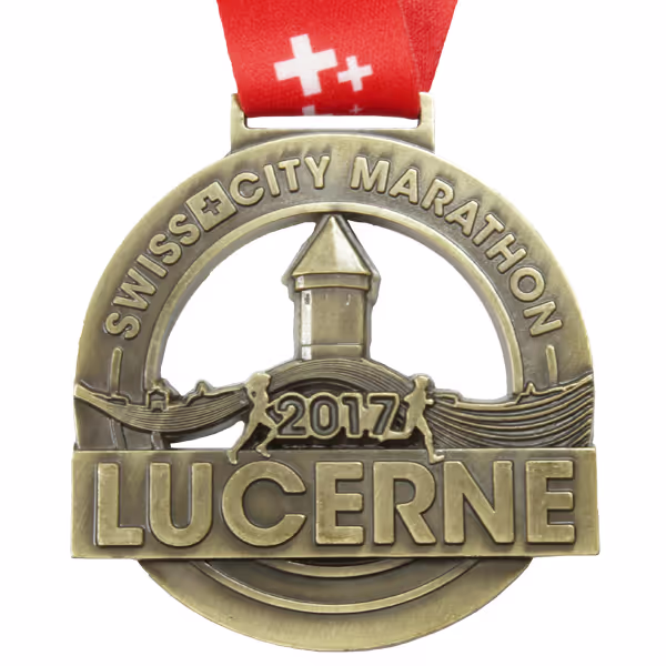 Finisher-Medaille Swiss City Marathon 2017