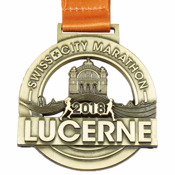 Finisher-Medaille Swiss City Marathon 2018