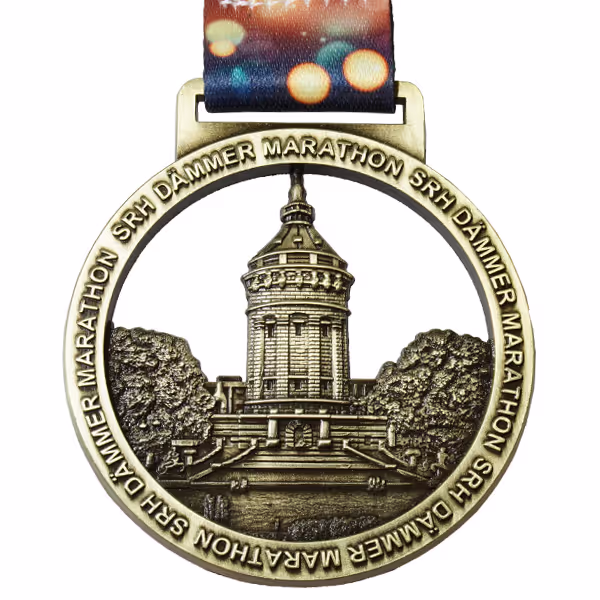 Finisher-Medaille Mannheim Marathon 2019