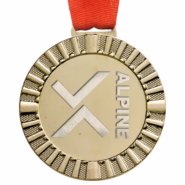 Finisher-Medaille X-Alpine 2018