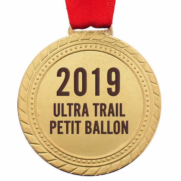 Finisher-Medaille Ultratrail Petit Ballon 2019