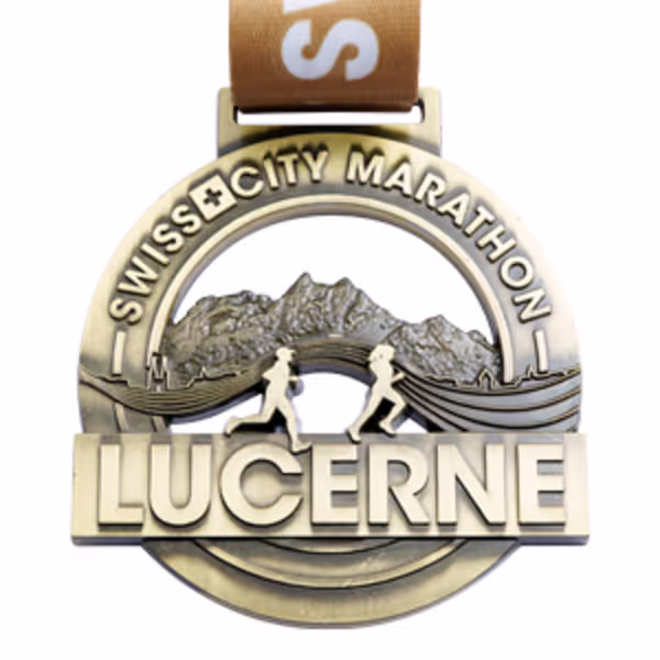 Finisher-Medaille Swiss City Marathon 2021