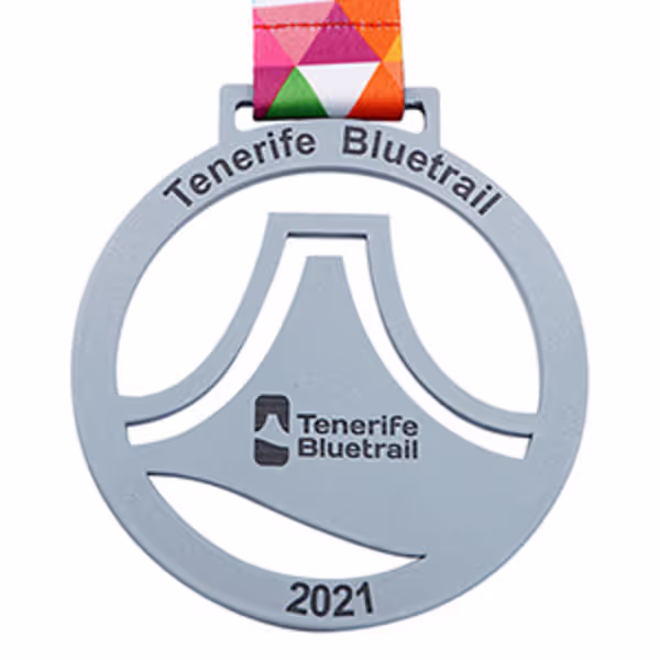 Finisher-Medaille Tenerife Bluetrail 2021