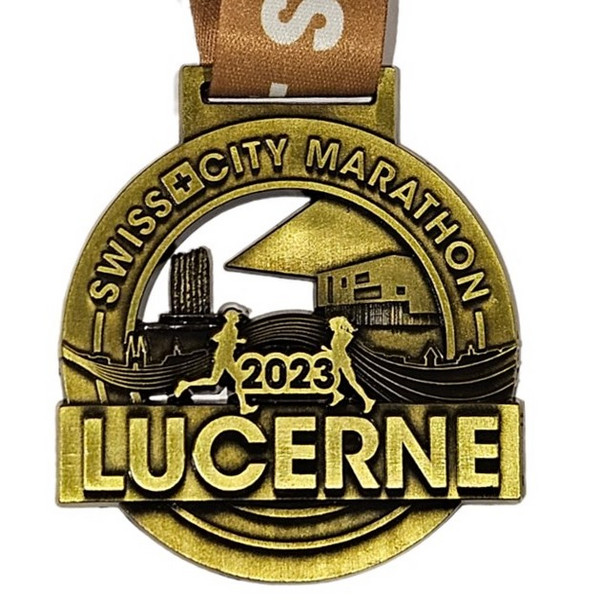 Finisher-Medaille Swiss City Marathon 2023