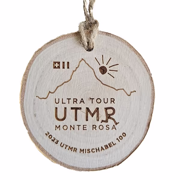 Finisher-Medaille Ultra Tour Monte Rosa 2023