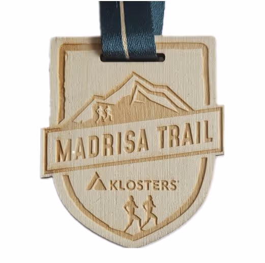 Finisher-Medaille Madrisa Trail 2024