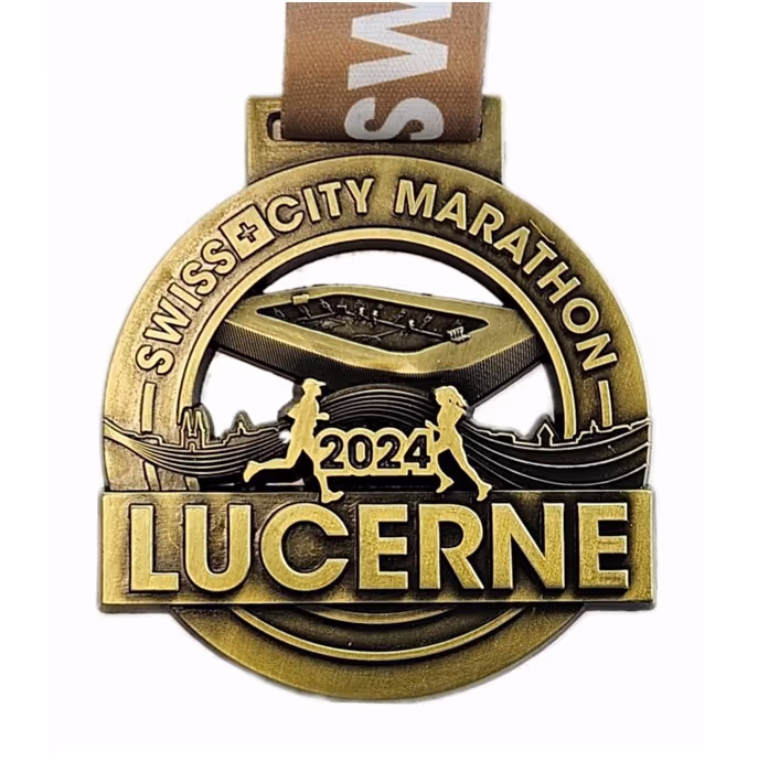 Finisher-Medaille Swiss City Marathon 2024