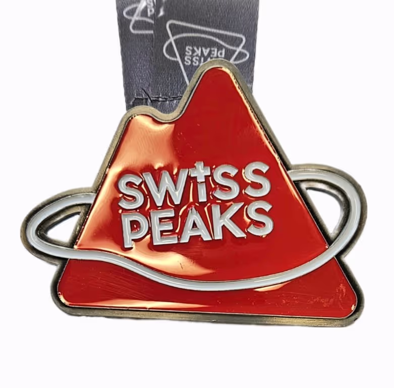 Finisher-Medaille Swisspeaks 2024