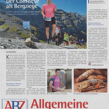 Press article Bäckerzeitung Marathon