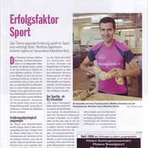Press article Marathon DBZ Februar 2008